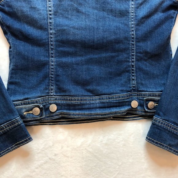 Old Navy Denim Jean Jacket Women's Size XS - Picture 9 of 11